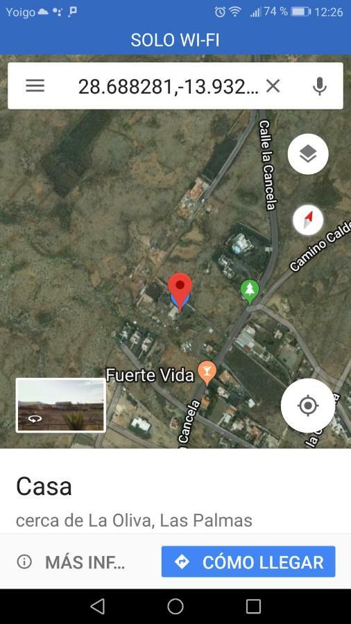 Apartamento Casa Papi Lajares Exterior foto